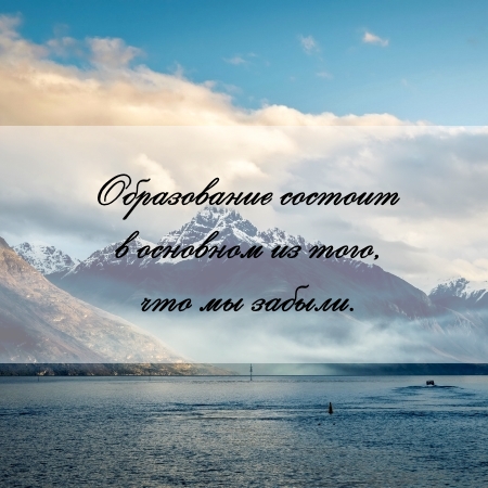 цитата об образовании и реферате